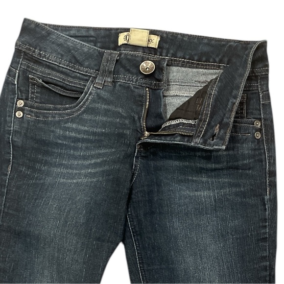 Democracy SZ 6 blue justice leggings stretch denim skinny - Picture 5 of 9